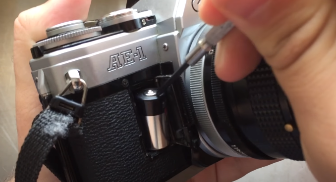 How To Replace The Canon AE-1 Battery