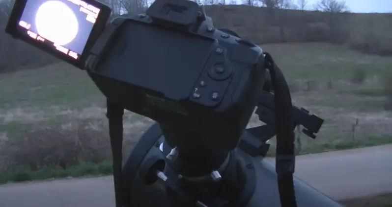 Can a digital camera be attached to a telescope?
