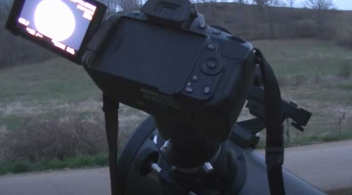 Can a digital camera be attached to a telescope?