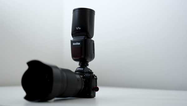 2. GODOX V1-N Flash for Nikon Camera